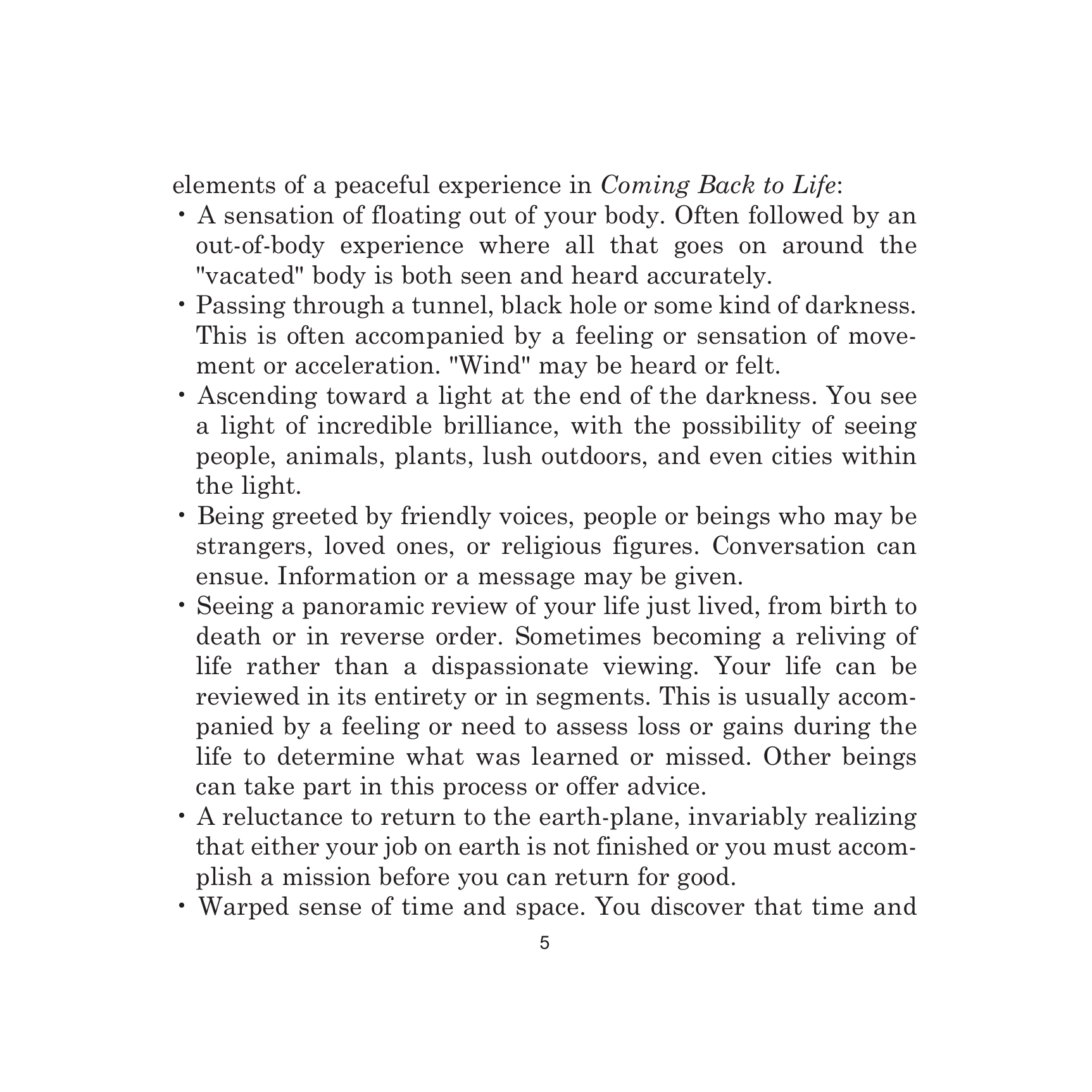 Into The Light manual, page 6