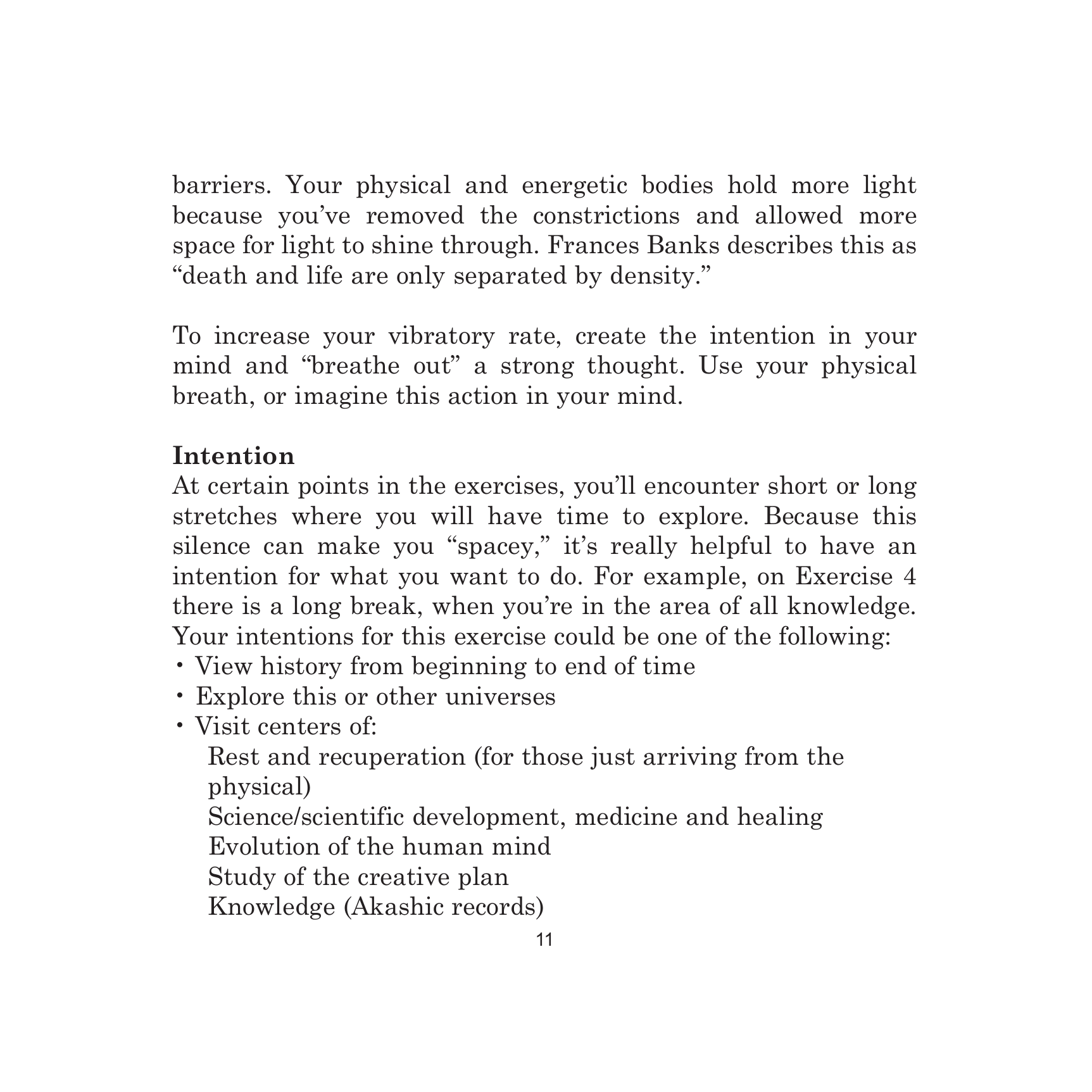 Into The Light manual, page 12